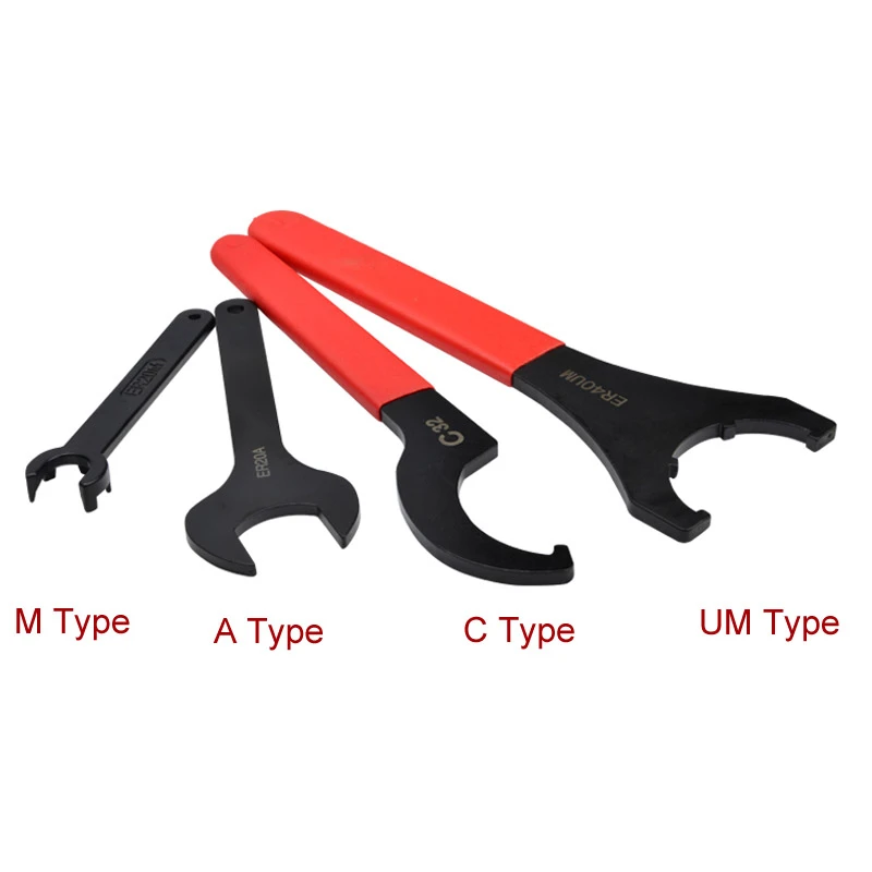1PCS ER Wrench ER8M ER11M ER16M ER 20 M ER25UM ER32UM Type For ER Nut Series CNC Milling Machine ER Collet Chuck Spanner Wrench
1PCS ER Wrench ER8M ER11M ER16M ER 20 M ER25UM ER32UM Type For ER Nut Series CNC Milling Machine ER Collet Chuck Spanner Wrench