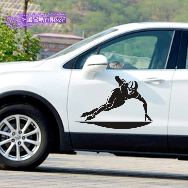 Speed Skating Sticker Decal Skiing Ice Sports Posters Vinyl Pegatina Wall Decals Decor Mural Car Speed Skating Decal 
Speed Skating Sticker Decal Skiing Ice Sports Posters Vinyl Pegatina Wall Decals Decor Mural Car Speed Skating Decal