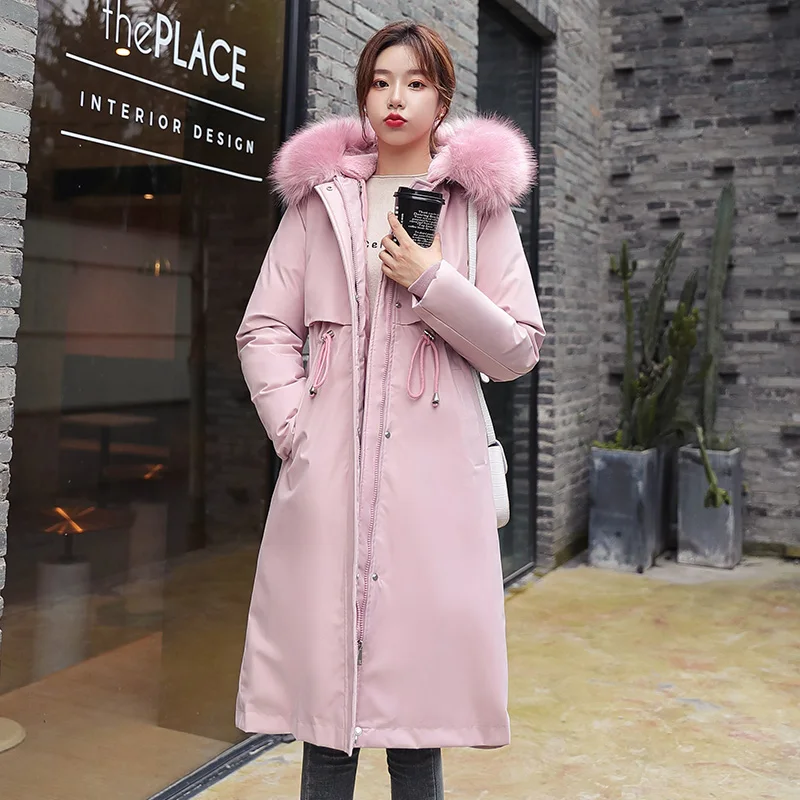 ISENMAL X-Long Winter Parkas Women Large Fur Collar Hooded Jacket Thickness Cotton Padded Lady Overcoat Female Snow Outwear
ISENMAL X-Long Winter Parkas Women Large Fur Collar Hooded Jacket Thickness Cotton Padded Lady Overcoat Female Snow Outwear