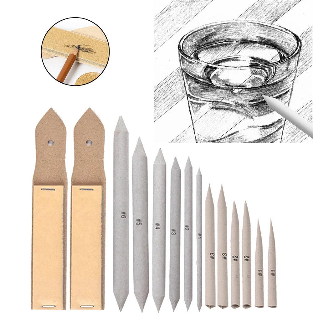 14/20/24 Pcs Shading Tools for Drawing Student Sketch Drawing Tools Student Artist Sketch Drawing Blending Stump for Student
14/20/24 Pcs Shading Tools for Drawing Student Sketch Drawing Tools Student Artist Sketch Drawing Blending Stump for Student