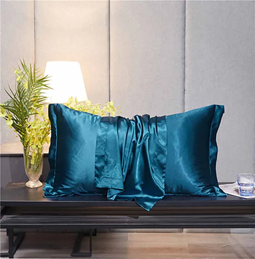 100% Mulberry Silk Pillowcase for Hair and Skin Health,Soft and Smooth,Both Sides Premium Grade 6A Silk,600 Thread Count,2 Pcs
100% Mulberry Silk Pillowcase for Hair and Skin Health,Soft and Smooth,Both Sides Premium Grade 6A Silk,600 Thread Count,2 Pcs
