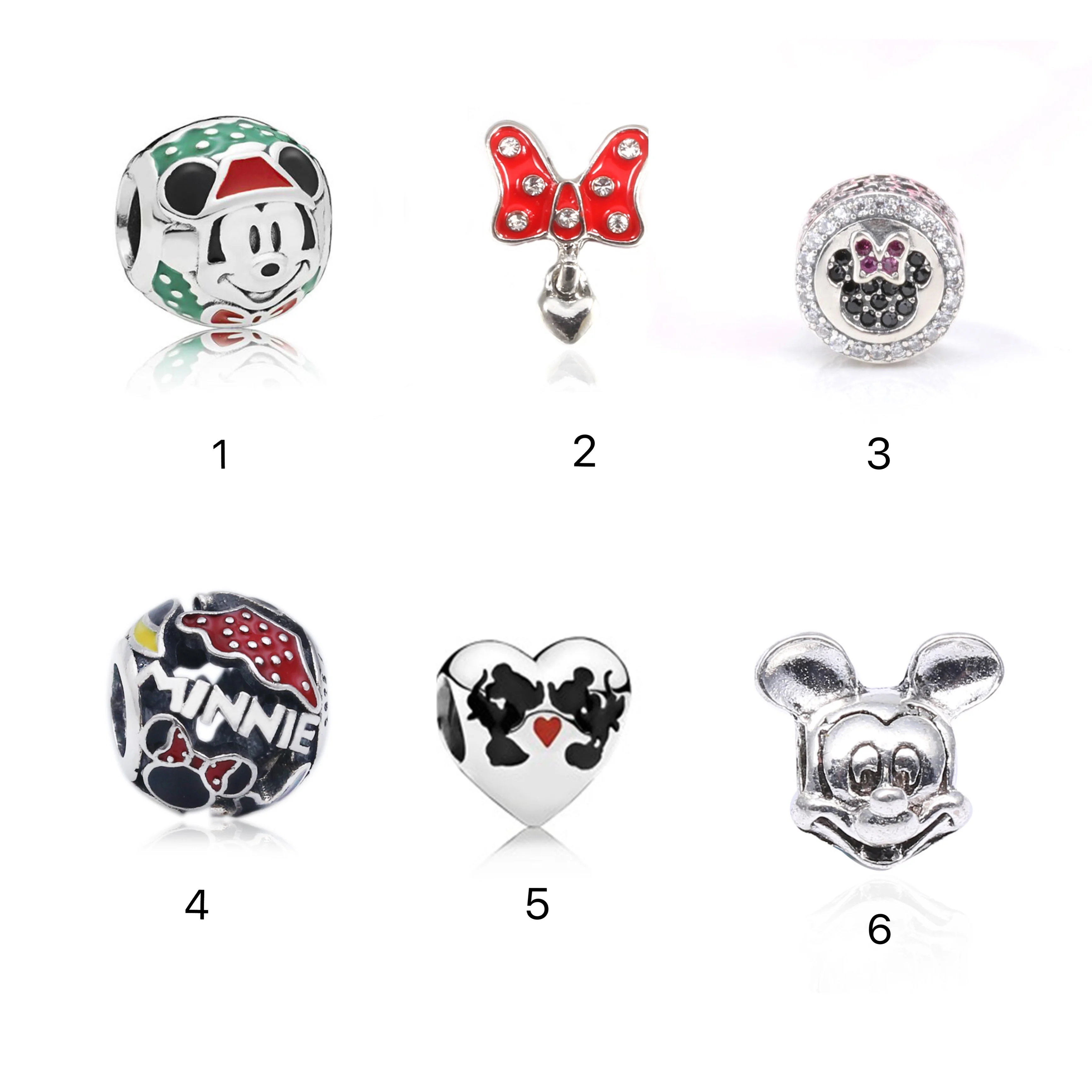 2021Newst European Beads Mouse And Minnie Beads Fit Original Pando Charms Alloy Bracelet DIY Women Jewly
2021Newst European Beads Mouse And Minnie Beads Fit Original Pando Charms Alloy Bracelet DIY Women Jewly