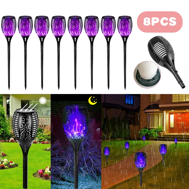12 Led Solar Garden Light Outdoor Solar Light Waterproof Flickering Flame Torches Lawn Lamp For Garden Pathway Decoration
12 Led Solar Garden Light Outdoor Solar Light Waterproof Flickering Flame Torches Lawn Lamp For Garden Pathway Decoration