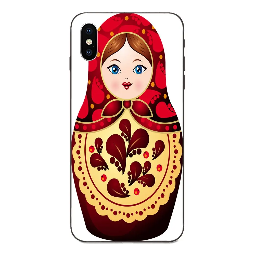 Стильный русские куклы Matryoshka мягкий чехол для мобильного телефона Galaxy A10S A20S A2 Core