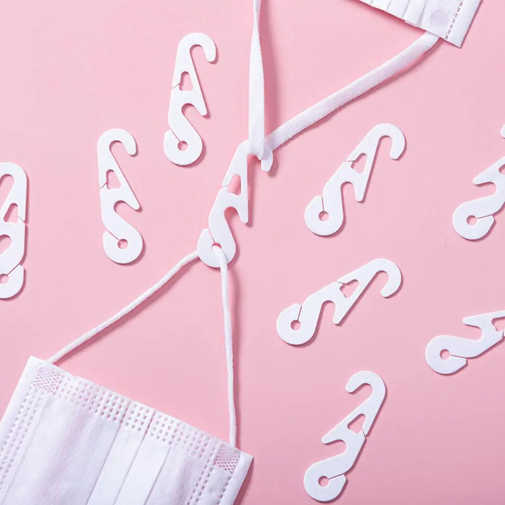 10pcs/set Face Guard Hook S-shape Head-Mounted Buckle Extension Tool Plastic No Trace Hooks In Stock
10pcs/set Face Guard Hook S-shape Head-Mounted Buckle Extension Tool Plastic No Trace Hooks In Stock