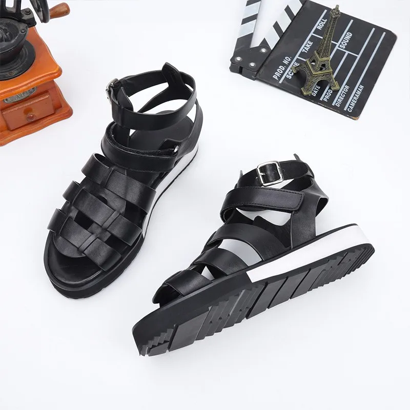 Classic 100% Real Leather Sandals Men Summer Breathable Open Toe Casual Platform Shoes Top Quality Beach Sandals Plus Size 47
Classic 100% Real Leather Sandals Men Summer Breathable Open Toe Casual Platform Shoes Top Quality Beach Sandals Plus Size 47