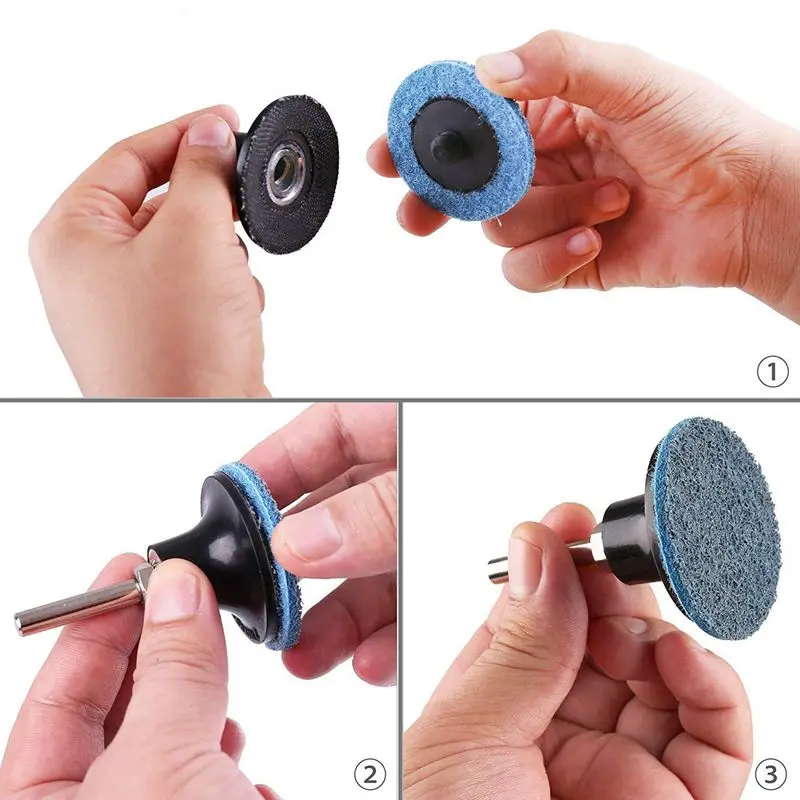 2-Inch Roloc Sanding Discs Fine Medium Coarse Assorted Pack 45Pcs Roll Lock Surface Conditioning R-Type Quick Change Disc With R
2-Inch Roloc Sanding Discs Fine Medium Coarse Assorted Pack 45Pcs Roll Lock Surface Conditioning R-Type Quick Change Disc With R