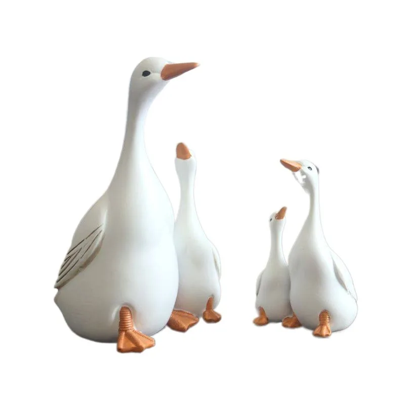Nordic Style Creative Garden Simulation Resin Sculpture Mother Duck Courtyard Ornaments Home Decoration Crafts Birthday Gifts 
Nordic Style Creative Garden Simulation Resin Sculpture Mother Duck Courtyard Ornaments Home Decoration Crafts Birthday Gifts