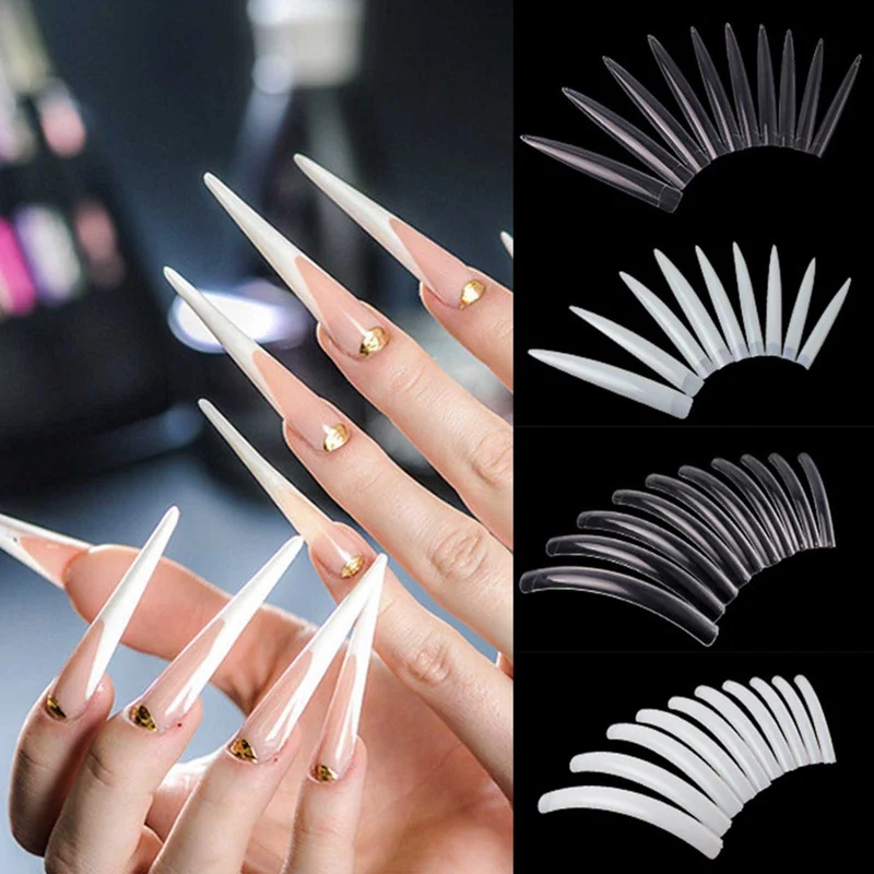 10 pcs/lot Coffin Nail Tips Half Cover Extra Long Acrylic Extension System False Nails Manicure Press On Tip Salon Supply
10 pcs/lot Coffin Nail Tips Half Cover Extra Long Acrylic Extension System False Nails Manicure Press On Tip Salon Supply