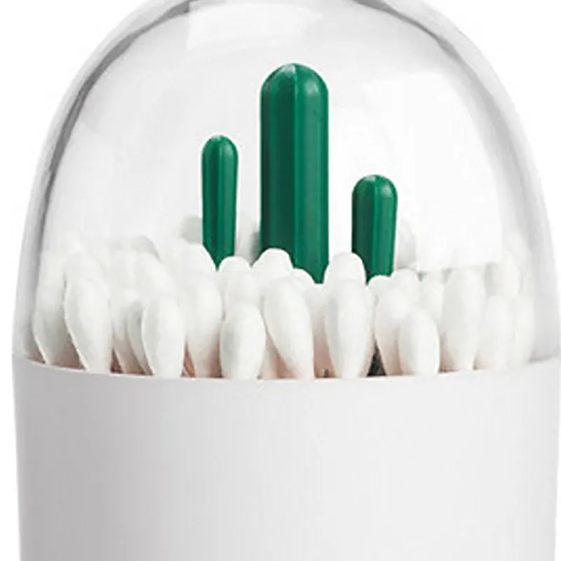 Cotton Swab Holder, Small Q-tips Toothpicks Storage Organizer