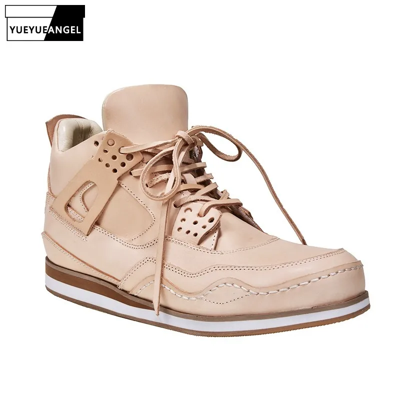 Mens High Top Lace Up Casual Joggers Sneakers Handmade Genuine Leather Shoes Hip Hop Trainers Male Platform Skateboard Shoes
Mens High Top Lace Up Casual Joggers Sneakers Handmade Genuine Leather Shoes Hip Hop Trainers Male Platform Skateboard Shoes