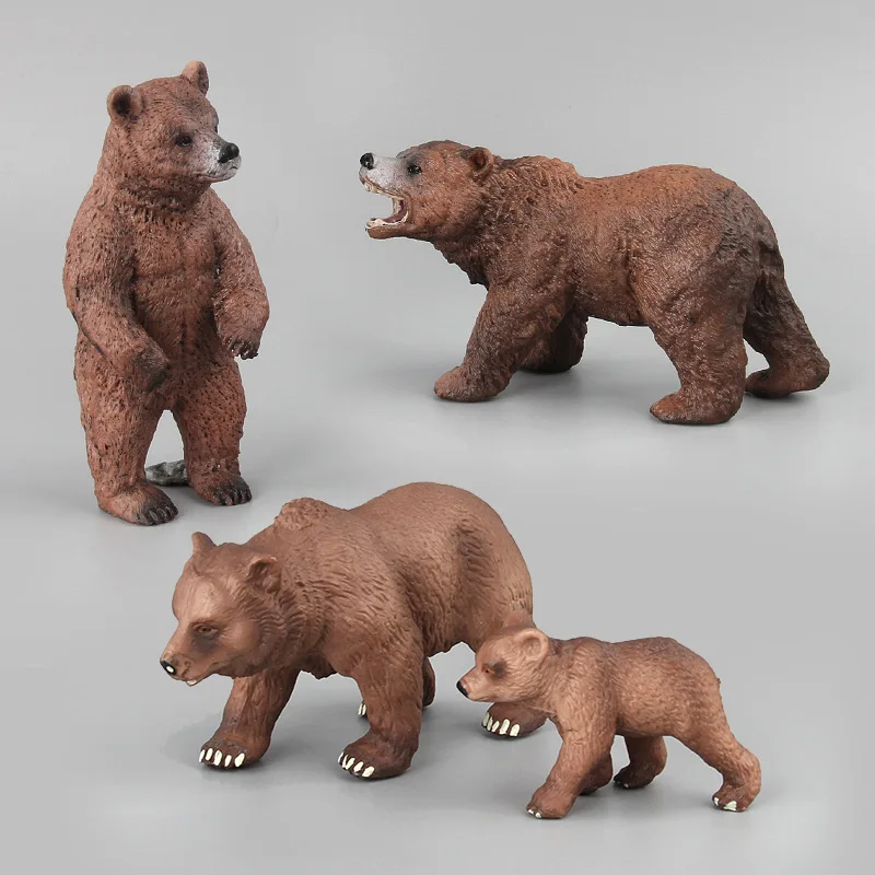 Manufacturers Cross-Border Solid Wildlife Park Model Brown Bear Wild Bear Black Bear Animal Model Ornaments Toys
Manufacturers Cross-Border Solid Wildlife Park Model Brown Bear Wild Bear Black Bear Animal Model Ornaments Toys