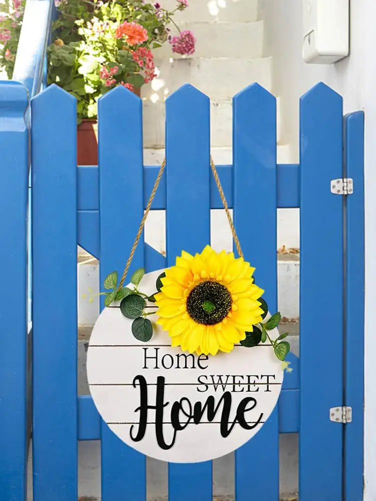 Door Welcome Wreath Hanging Ornament Round Wooden Pendant Door Decor Sign Sunflower Garland Home DIY Decoration
Door Welcome Wreath Hanging Ornament Round Wooden Pendant Door Decor Sign Sunflower Garland Home DIY Decoration