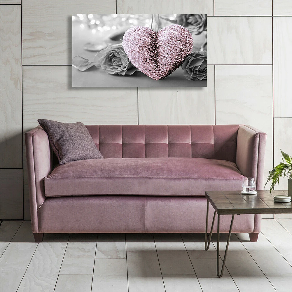 Modern Pink Heart Canvas Printed Art Painting Hanging Home Wall Decor Unframed Pictures As Gifts Crafts Hotel Decoration 40x80cm
Modern Pink Heart Canvas Printed Art Painting Hanging Home Wall Decor Unframed Pictures As Gifts Crafts Hotel Decoration 40x80cm