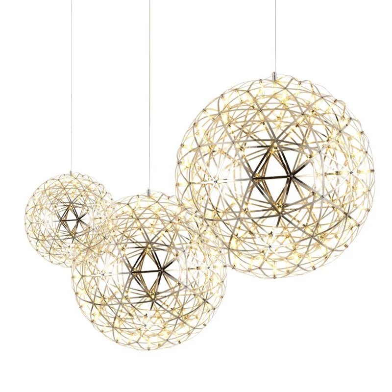 

LED Pendant Light Postmodern LED Restaurant Creative Personality Fashion Sky Full of Stars Nordic Fireworks living Room