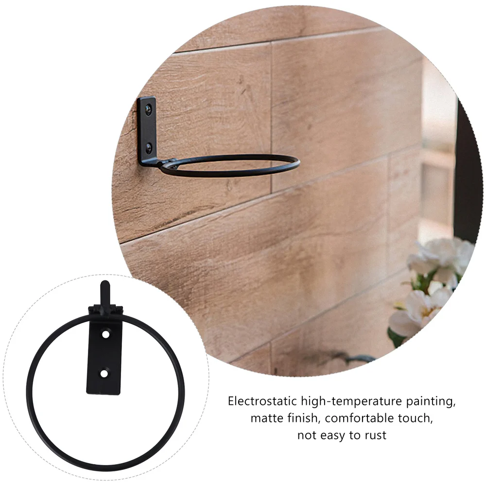 3pcs Wall Mounted Flower Pot Tray Metal Iron Ring Flowerpot Wall Bracket Planter Tray (13.5x11x6.5cm)
3pcs Wall Mounted Flower Pot Tray Metal Iron Ring Flowerpot Wall Bracket Planter Tray (13.5x11x6.5cm)
