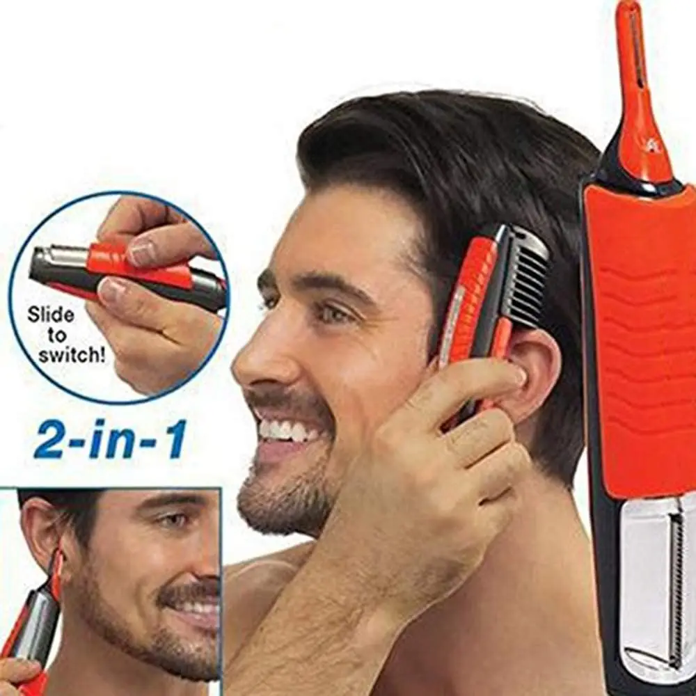 Micro Precision Eyebrow Ear Nose Trimmer Removal Clipper Shaver Unisex Personal Electric Face Care Hair Trimer With LED Light
Micro Precision Eyebrow Ear Nose Trimmer Removal Clipper Shaver Unisex Personal Electric Face Care Hair Trimer With LED Light