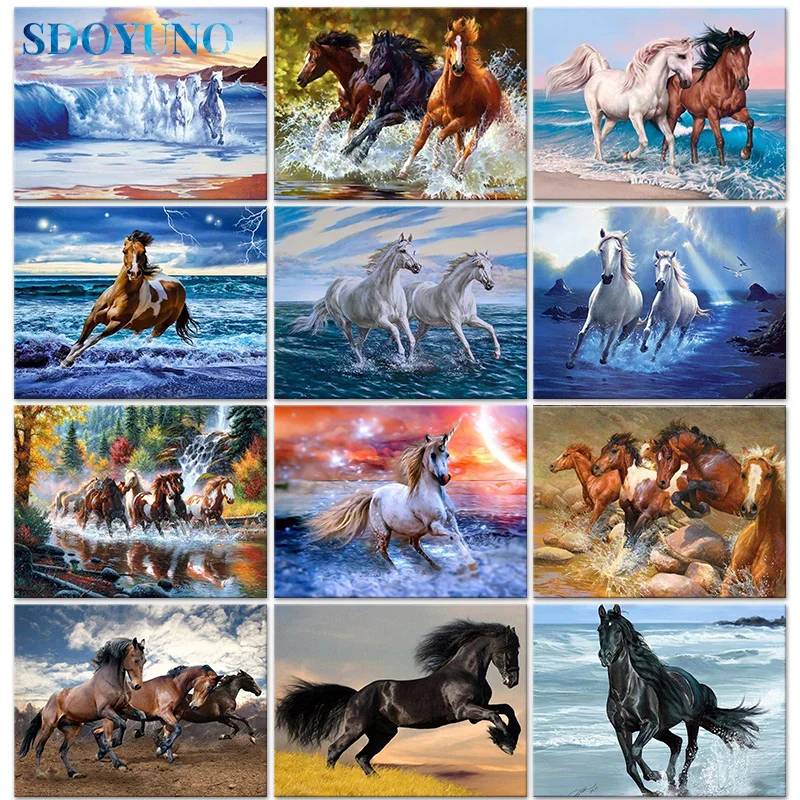 SDOYUNO DZDP1610 Full Square 5D Diamond Painting DIY Diamond Embroidery Icon Animal Cross Stitch Mosaic Horse Pattern Home Decor
SDOYUNO DZDP1610 Full Square 5D Diamond Painting DIY Diamond Embroidery Icon Animal Cross Stitch Mosaic Horse Pattern Home Decor