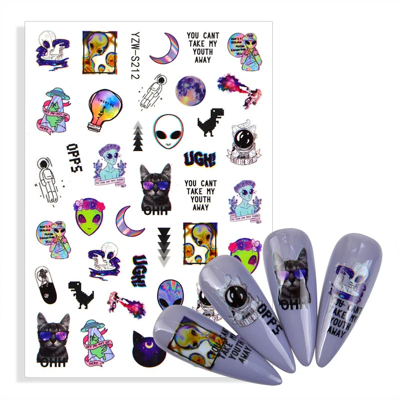 1pcs Adhesive Nail Stickers Cute Cartoon Transfer Sliders For Nails Dog Cat Water Decals Anime Tatto For Manicure
1pcs Adhesive Nail Stickers Cute Cartoon Transfer Sliders For Nails Dog Cat Water Decals Anime Tatto For Manicure