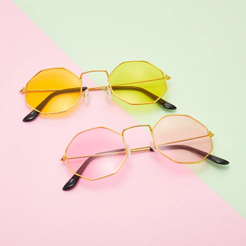 Unisex Retro Polygon Metal Eyewear Vintage Optical Eye Glasses Anti Blue Light Transparent Spectacle Frames Sunglasses
Unisex Retro Polygon Metal Eyewear Vintage Optical Eye Glasses Anti Blue Light Transparent Spectacle Frames Sunglasses