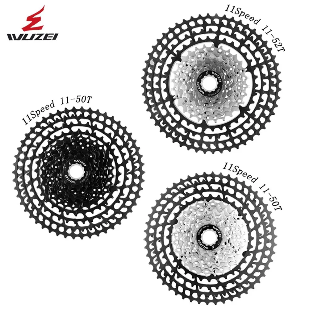 WUZEI 10 Speed 11-46/50T/52T Ultralight Cassette MTB Bike Bicycle Flywheel Rust Resistance Stainless Nickel Steel
WUZEI 10 Speed 11-46/50T/52T Ultralight Cassette MTB Bike Bicycle Flywheel Rust Resistance Stainless Nickel Steel