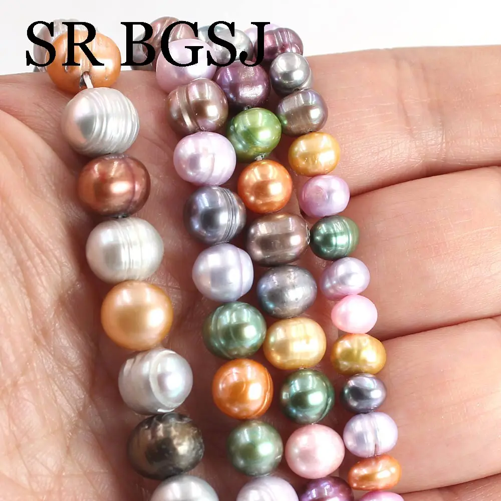 Free Shipping Wholesale Nearly Round Multicolor Natural Freshwater Pearl Jewelry DIY Beads Strand 14inch
Free Shipping Wholesale Nearly Round Multicolor Natural Freshwater Pearl Jewelry DIY Beads Strand 14inch