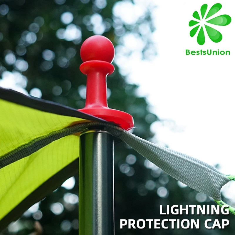 1pc Outdoor Camping Canopy Pole Luminous Lightning Protection Cap Camping Tent Support Pole Insulated Plastic Safety Helmet
1pc Outdoor Camping Canopy Pole Luminous Lightning Protection Cap Camping Tent Support Pole Insulated Plastic Safety Helmet