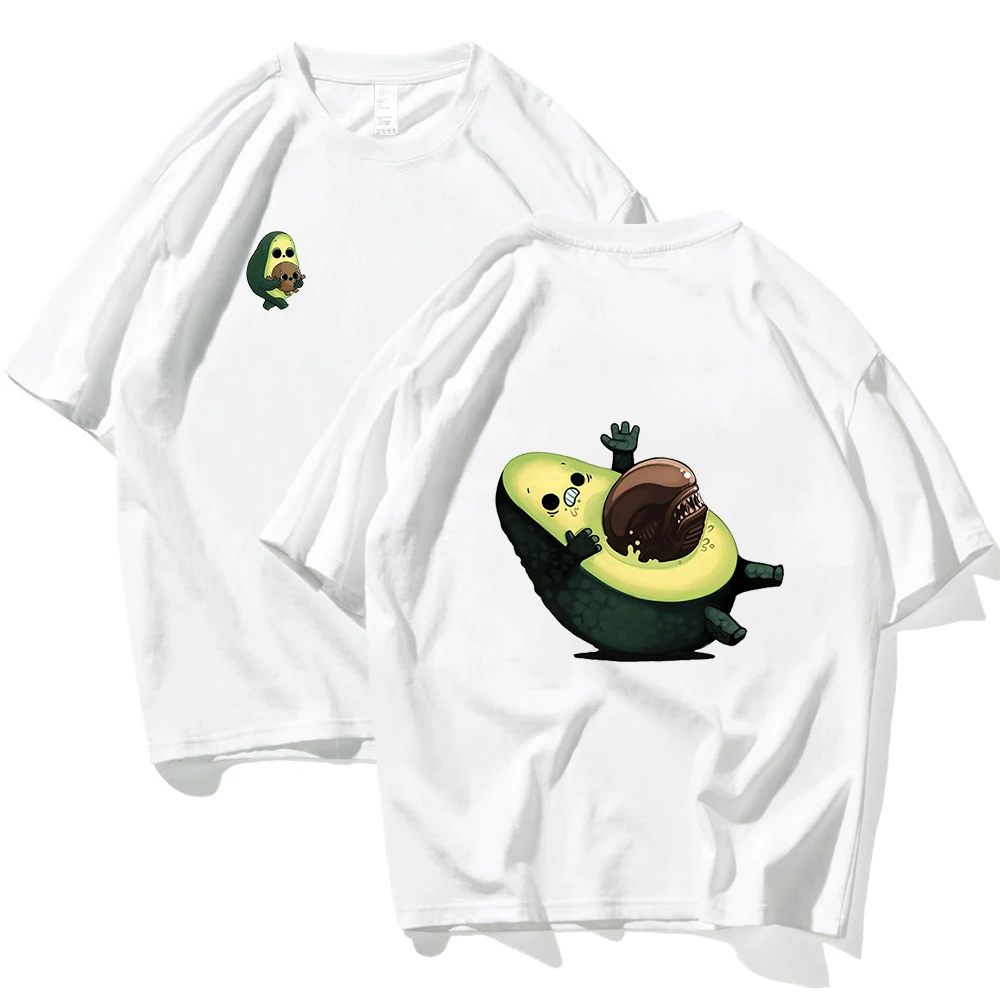 Cute Avocado Fashion Double-Sided Printing Male Clothes Fashion O-Neck Tops Creativity Casual T Shirt Pattern Loose Tshirts Men
Cute Avocado Fashion Double-Sided Printing Male Clothes Fashion O-Neck Tops Creativity Casual T Shirt Pattern Loose Tshirts Men