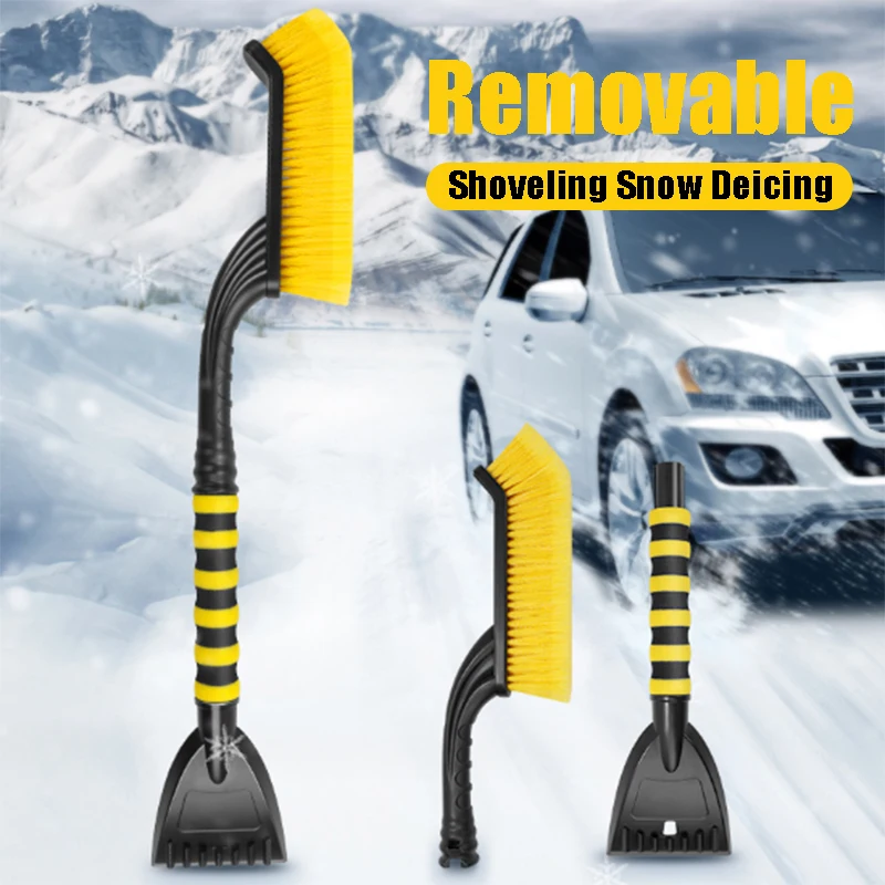 1Pcs Car Ice Scraper Snow Shovel 2 In 1 Detachable Snow Brush Auto Snow Ice Removal Shovel Winter Car Cleaning Tool Accessories
1Pcs Car Ice Scraper Snow Shovel 2 In 1 Detachable Snow Brush Auto Snow Ice Removal Shovel Winter Car Cleaning Tool Accessories