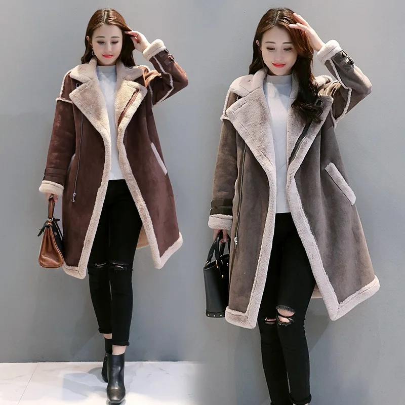 KMETRAM Faux Fur Coat Winter Jacket Women Lamb Fur Coat Female Jacket Warm Parka Women Korean Long Outwear Manteau Femme 6278# 
KMETRAM Faux Fur Coat Winter Jacket Women Lamb Fur Coat Female Jacket Warm Parka Women Korean Long Outwear Manteau Femme 6278#