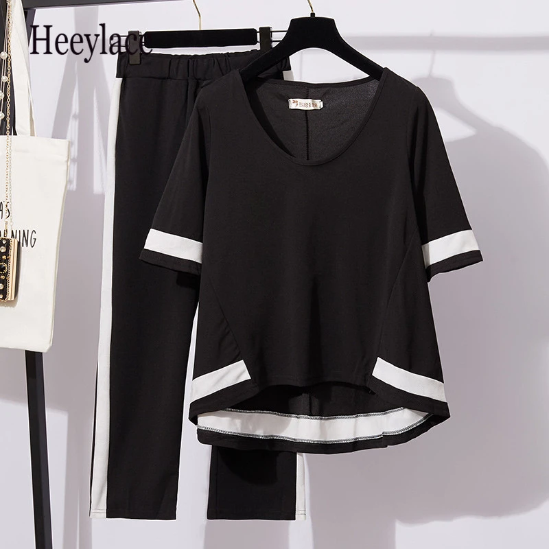 Clothes 2022 Summer Women Sports Suit Top And Pant Two Piece Sportwear Home Tracksuit Matching Set Outfit
Clothes 2022 Summer Women Sports Suit Top And Pant Two Piece Sportwear Home Tracksuit Matching Set Outfit