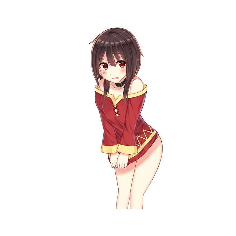 Cartoon Anime Konosuba Megumin Funny Car Stickers Auto Vinyl Motorcycle Sunscreen Decal Personality Car Door Protector Kk13*6cm
Cartoon Anime Konosuba Megumin Funny Car Stickers Auto Vinyl Motorcycle Sunscreen Decal Personality Car Door Protector Kk13*6cm