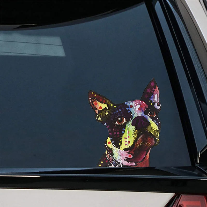 French Bulldog Russo Boston Terrier Dog Car Sticker Decal Decor Motorcycle Off-road Laptop Trunk Guitar Window Wall PVC Vinyl
French Bulldog Russo Boston Terrier Dog Car Sticker Decal Decor Motorcycle Off-road Laptop Trunk Guitar Window Wall PVC Vinyl