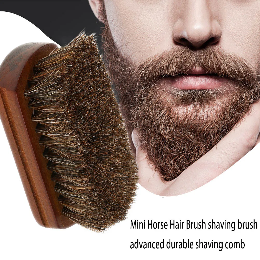 Natural Horse Hair Men's Shaving Brush Barber Salon Men Facial Beard Cleaning Appliance Shave Tool Razor Brush with Wood Handle
Natural Horse Hair Men's Shaving Brush Barber Salon Men Facial Beard Cleaning Appliance Shave Tool Razor Brush with Wood Handle