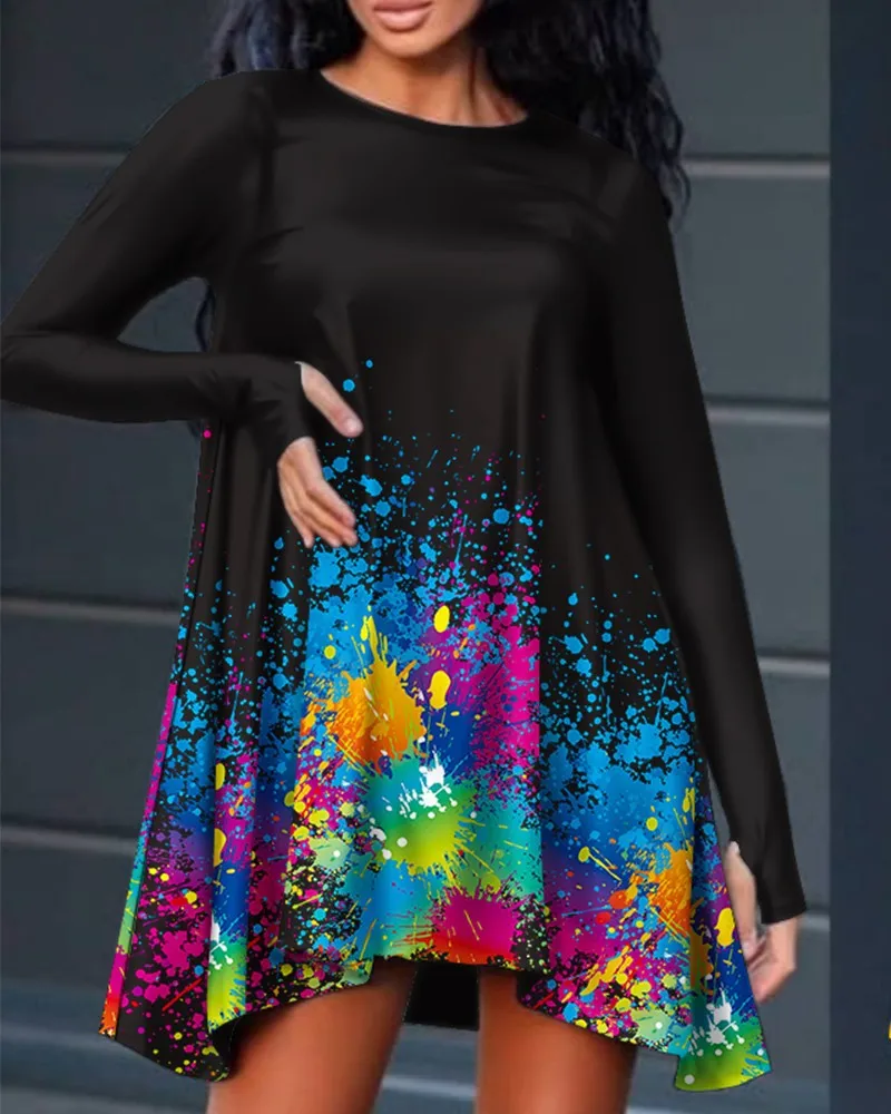 Женское свободное платье с принтом, Элегантное повседневное платье с длинными рукавами, драпировкой и галстуком-бабочкой, новинка 2022
Женское свободное платье с принтом, Элегантное повседневное платье с длинными рукавами, драпировкой и галстуком-бабочкой, новинка 2022