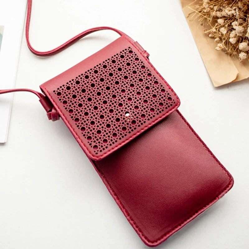 Newly Cross Body Mobile Phone Bag Touching Screen Clear Window Mini Purse Cell Phone Bag Pouch FIF66
Newly Cross Body Mobile Phone Bag Touching Screen Clear Window Mini Purse Cell Phone Bag Pouch FIF66