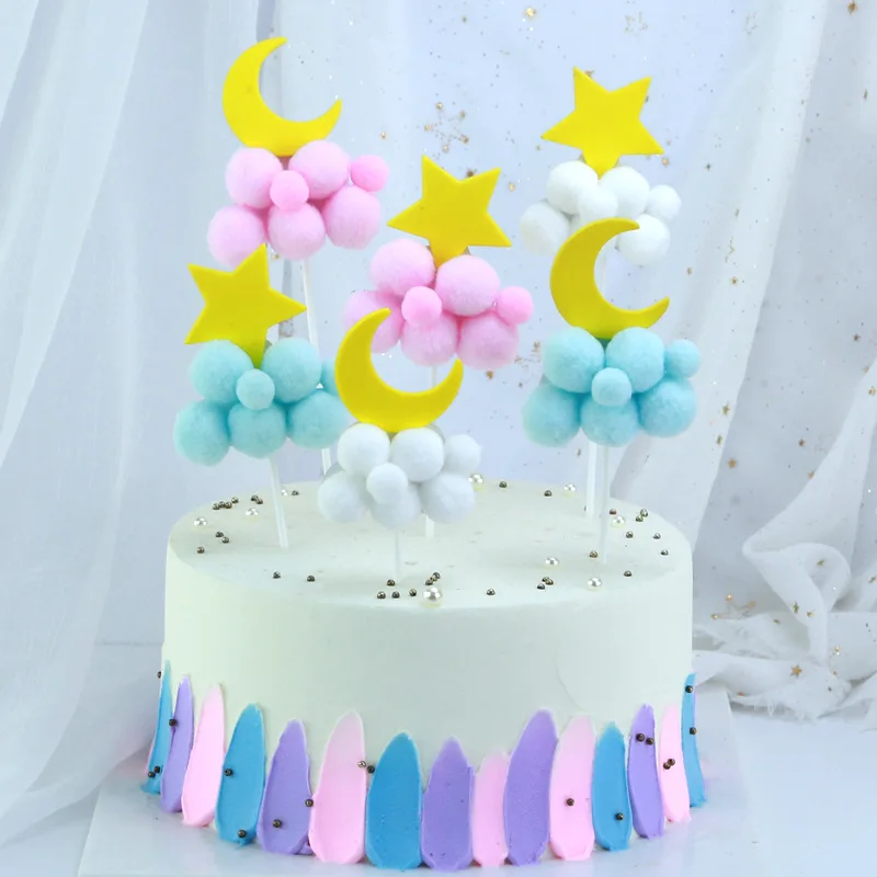 Cute Star Moon Cloud Balloon Cake Topper Baby Shower Decor Happy 1st One Birthday Party Decor Kids Favor Dessert Party Decor
Cute Star Moon Cloud Balloon Cake Topper Baby Shower Decor Happy 1st One Birthday Party Decor Kids Favor Dessert Party Decor