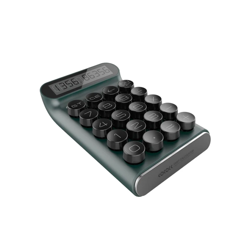 Calculator Portable 20 Keys Multifunctional 10 Digital LCD Calculator For Teaching Student Accounting Office Mechanical Buttons
Calculator Portable 20 Keys Multifunctional 10 Digital LCD Calculator For Teaching Student Accounting Office Mechanical Buttons
