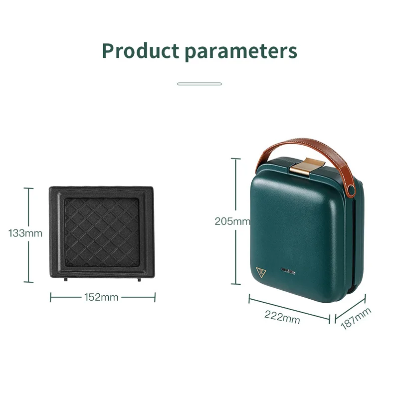 Electric Sandwich Maker Breakfast Machine Household Light Food Multi-Function Waffle Maker Pancake Sandwichera Tool Baking
Electric Sandwich Maker Breakfast Machine Household Light Food Multi-Function Waffle Maker Pancake Sandwichera Tool Baking