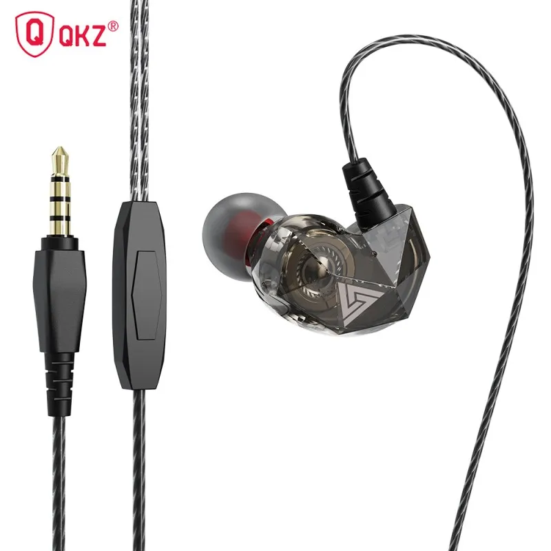 QKZ AK2 Sport Headphone Fashion Portable In-Ear Heavy Bass Music Wired Earphones Diamond Fuselage Sport Earpiece With Microphone
QKZ AK2 Sport Headphone Fashion Portable In-Ear Heavy Bass Music Wired Earphones Diamond Fuselage Sport Earpiece With Microphone