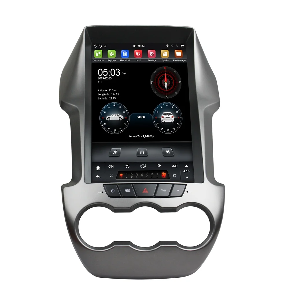 Tesla Style 4gb+64gb PX6 12.1" Android 9.0 Car Stereo Radio DVD Player for Ford Ranger F250 2011-2016 GPS Bluetooth 5.0 WIFI
Tesla Style 4gb+64gb PX6 12.1" Android 9.0 Car Stereo Radio DVD Player for Ford Ranger F250 2011-2016 GPS Bluetooth 5.0 WIFI