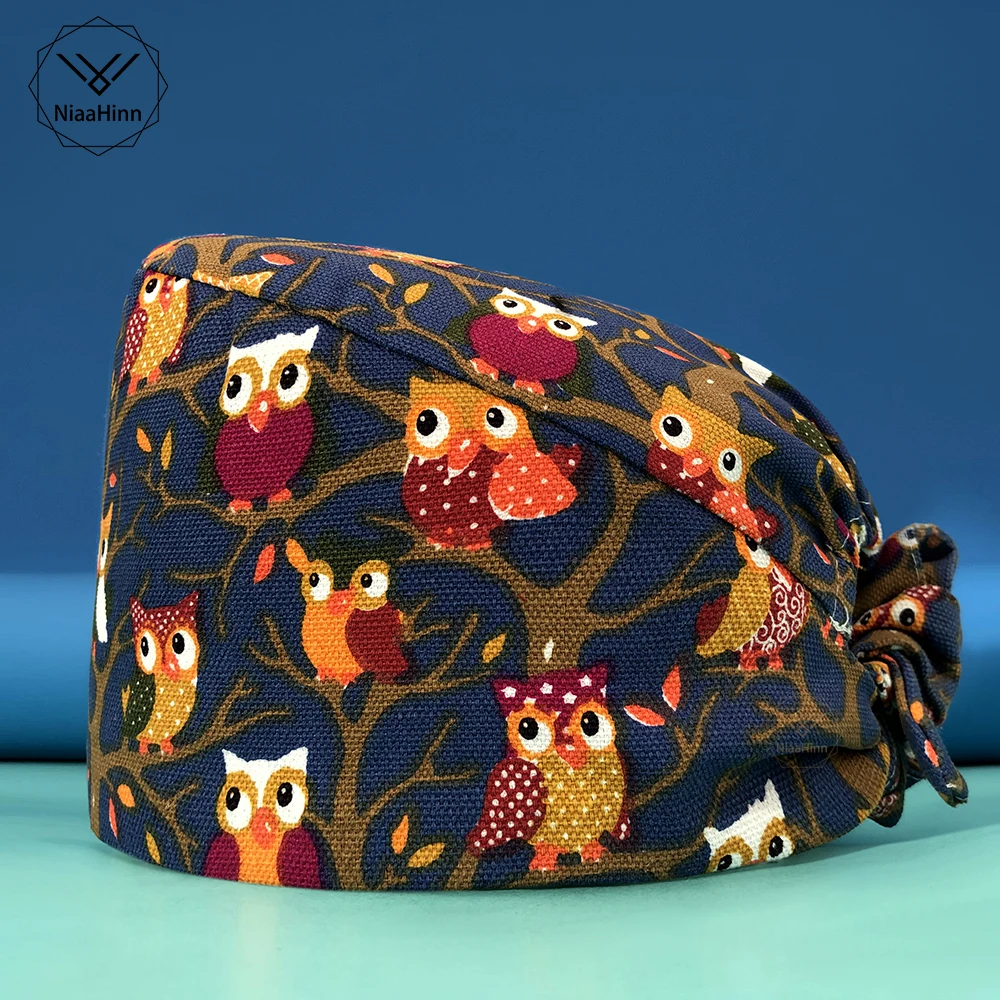 Unisex scrub elastic hat for ladies and men's cartoon new printing reusable casual hat work cap washable work cap
Unisex scrub elastic hat for ladies and men's cartoon new printing reusable casual hat work cap washable work cap