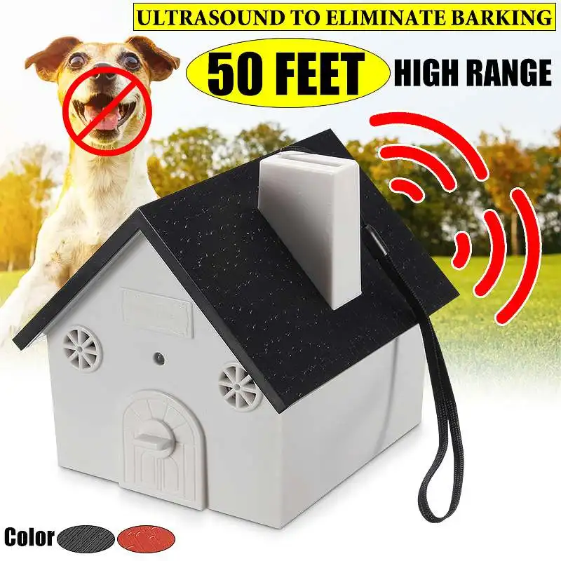 

Ultrasonic Waterproof Dog Anti Bark House Controller Silencer Stopper Bark Control Birdhouse Anti Device Dog Barking ControL