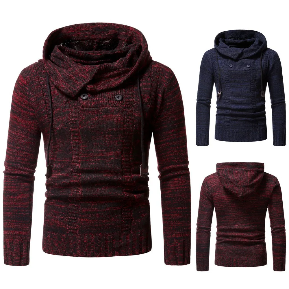 LUCLESAM Winter Men Warm Hooded Sweater Mens Slim Fit Thicken Hoodies sueteres para hombre
LUCLESAM Winter Men Warm Hooded Sweater Mens Slim Fit Thicken Hoodies sueteres para hombre