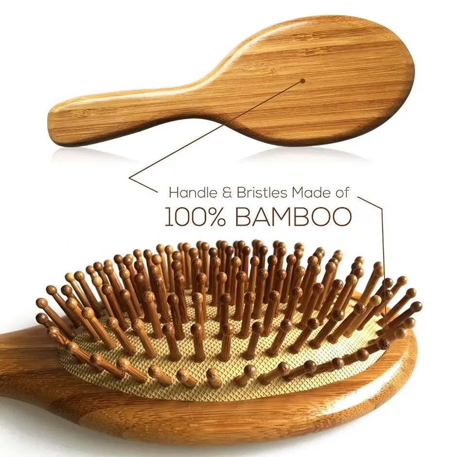 Premium Wooden Bamboo Hair Brush Improve Hair Growth Wood hairbrush Prevent Hair Loss Comb Bamboo Comb Teeth D50
Premium Wooden Bamboo Hair Brush Improve Hair Growth Wood hairbrush Prevent Hair Loss Comb Bamboo Comb Teeth D50