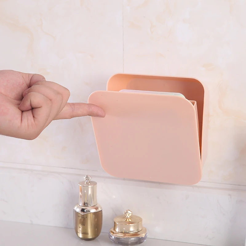 Wall-mounted Paste Sealed Storage Box Bathroom Wall Hanging Square Finishing Cosmetic Tableware Multipurpose Drawer Organizer
Wall-mounted Paste Sealed Storage Box Bathroom Wall Hanging Square Finishing Cosmetic Tableware Multipurpose Drawer Organizer
