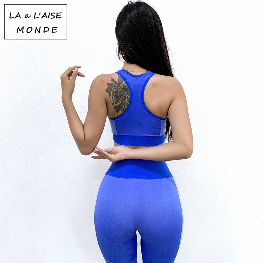 2 Piece Peach Hip Pants Elastic Tight Quick-drying Running Pants+ Yoga Bra High Waist Abdomen Yoga Pants Workout Clothes 
2 Piece Peach Hip Pants Elastic Tight Quick-drying Running Pants+ Yoga Bra High Waist Abdomen Yoga Pants Workout Clothes