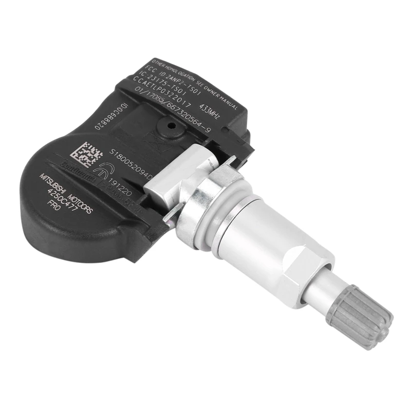 TPMS Sensor for 2014-2020 Mitsubishi Outlander 43hz TPMS Tire Pressure Sensor 4250C477 
TPMS Sensor for 2014-2020 Mitsubishi Outlander 43hz TPMS Tire Pressure Sensor 4250C477