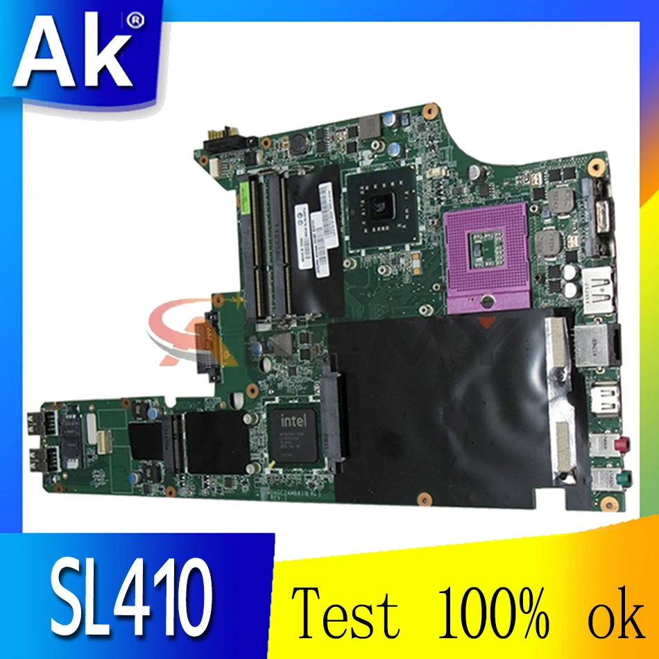 Akemy For Lenovo Thinkpad SL410 SL410K Laptop Motherboard DDR3 Free CPU FRU 63Y2092 DAGC2AMB8I0 MAIN BOARD
Akemy For Lenovo Thinkpad SL410 SL410K Laptop Motherboard DDR3 Free CPU FRU 63Y2092 DAGC2AMB8I0 MAIN BOARD