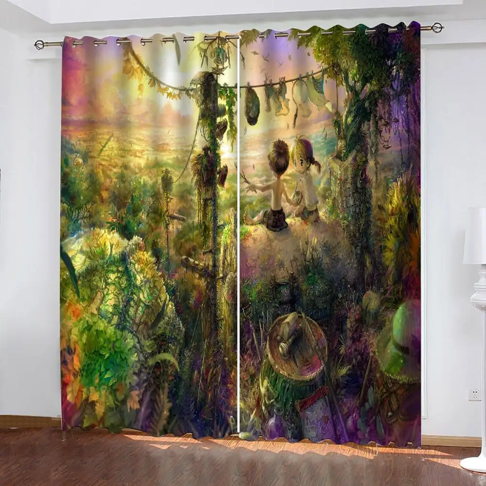 Beautiful Photo Fashion Customized 3D Curtains dream green scenery curtains kids curtain
Beautiful Photo Fashion Customized 3D Curtains dream green scenery curtains kids curtain